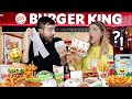 ABBIAMO ORDINATO TUTTO IL MENU DEL BURGER KING 🍔🍟🌭 ft. Issima91