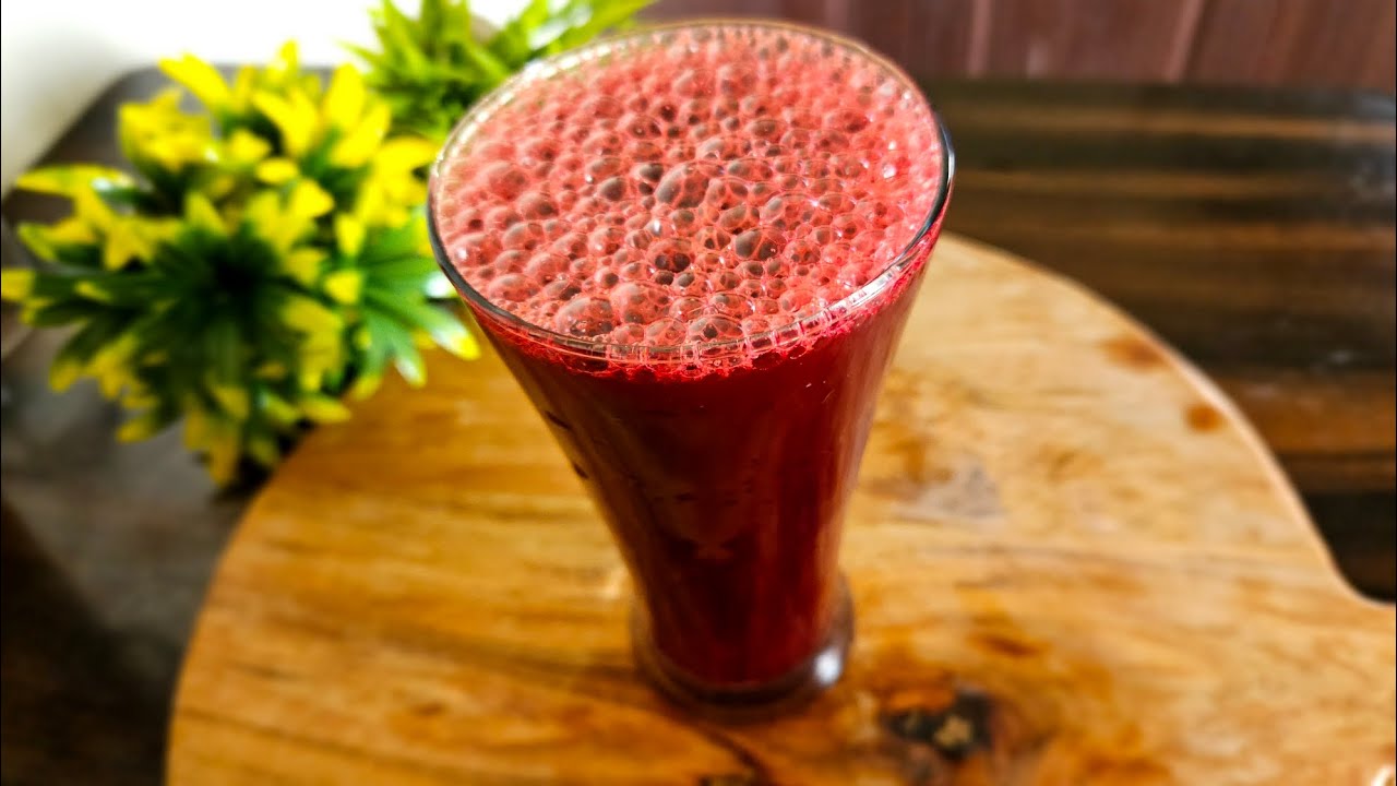 Healthy Morning Juice For Good Health Skin Glowing Drink Iron Rich Drink Increase