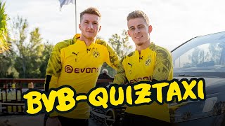 BVB Quiztaxi in Marbella 2020  Part 1 w/ Brandt/Hummels, Reus/Hazard & more!