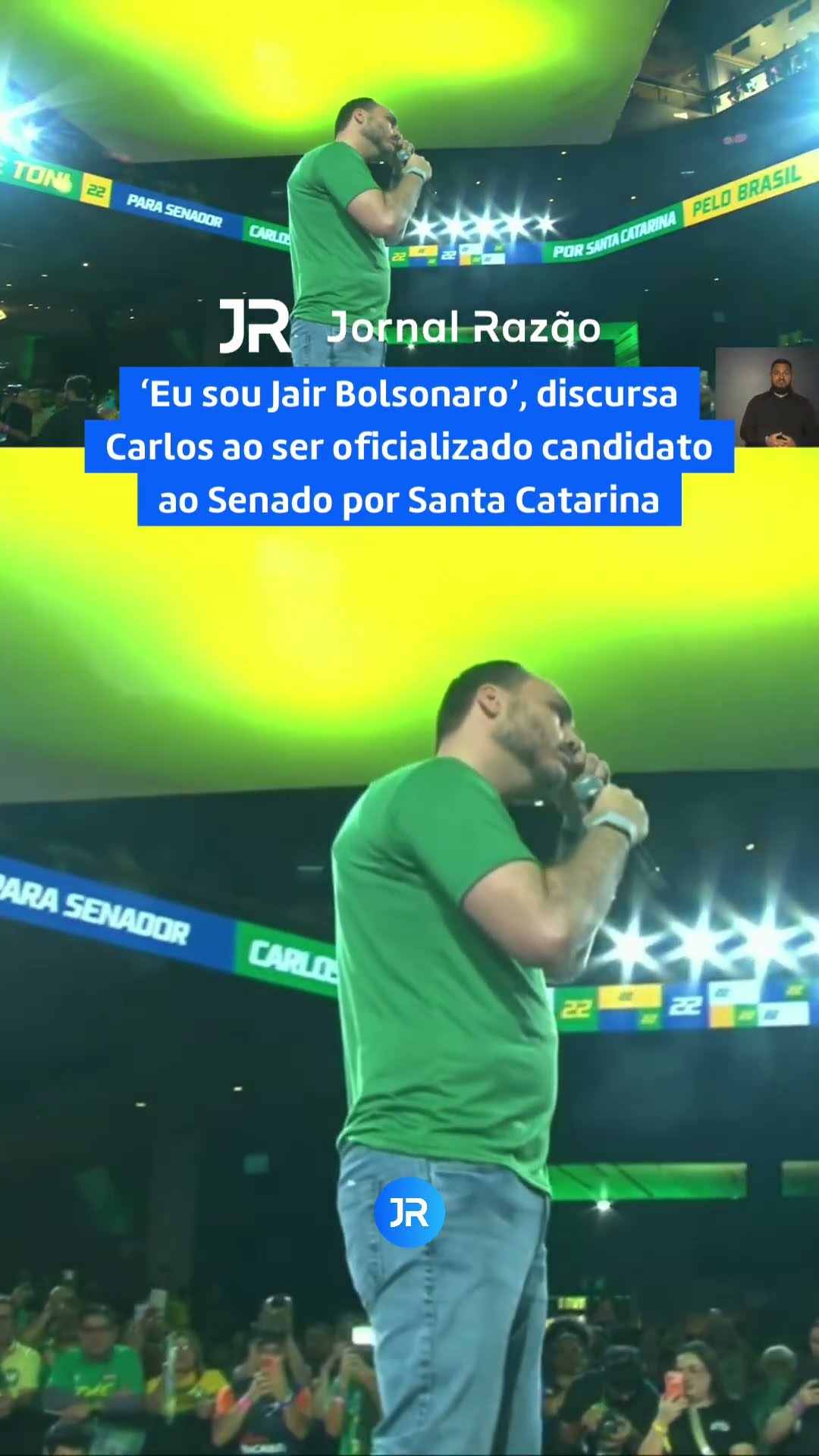 Capa do vídeo do YouTube
