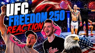 UFC FREEDOM 250 REACTION