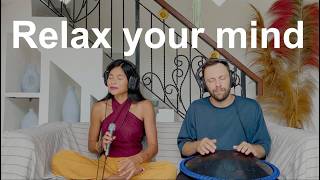 1 Hour Voice and Handpan Sound Journey. Relaxing Music for Meditation, Yoga, Studying, Stress Relief