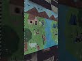 Village Life 🌳🛖 #shorts #ytshorts #villagelife #landscape #painting #youtubeshorts