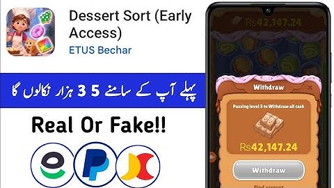 Dessert Sort App Real Or Fake | Dessert Sort Withdrawal | Dessert Sort App Review 
