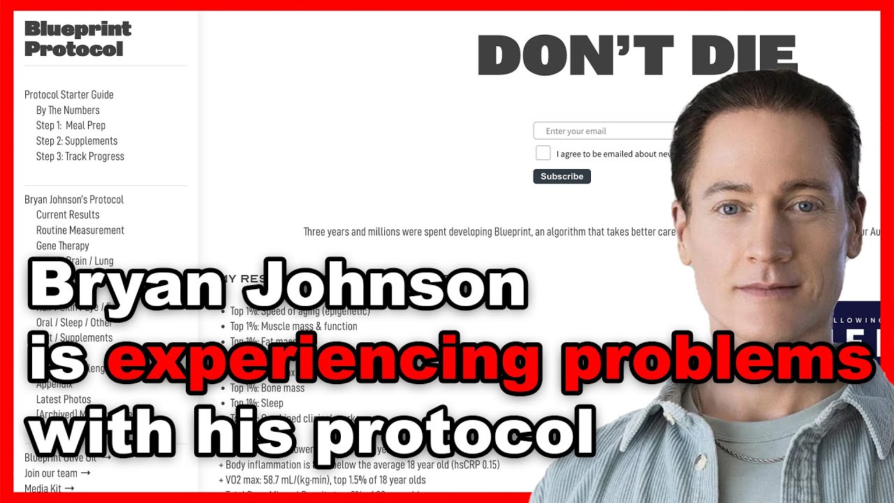 Bryan Johnson : EXPOSED