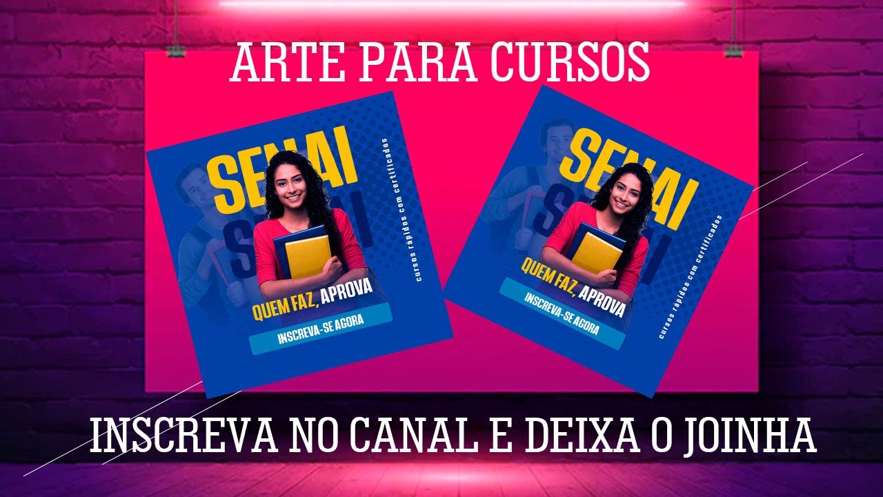 arte para o empresa de cursos