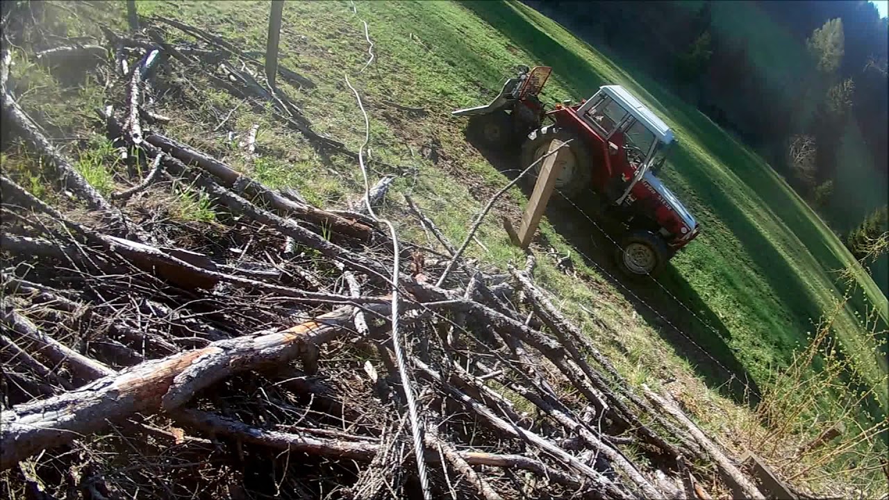 Seilen mit Mounty 4000 und Bergwald Hybrid 3500