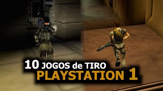 TOP 10 JOGOS de TIRO do PS1