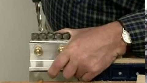 Dowelmax Instruction Video 6 of 14 - End to Edge 1x6 2x2 Offset