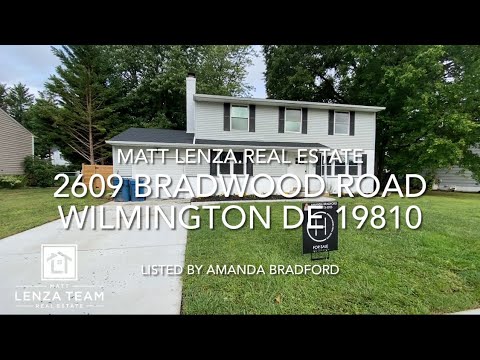 2609 Bradwood Rd, Wilmington, DE home video tour