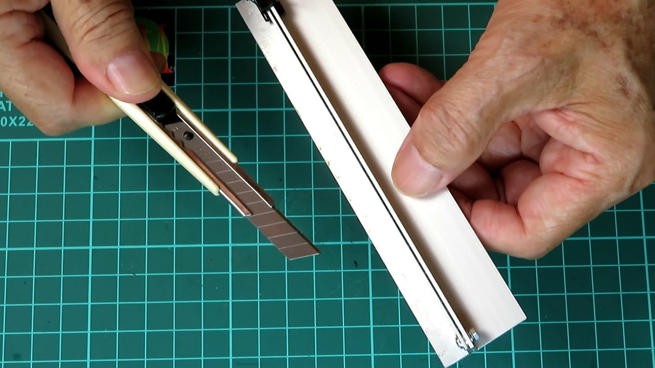 DIY簡単治具工具(2)カッターナイフガイド DIY Easy Jig and Tool (2