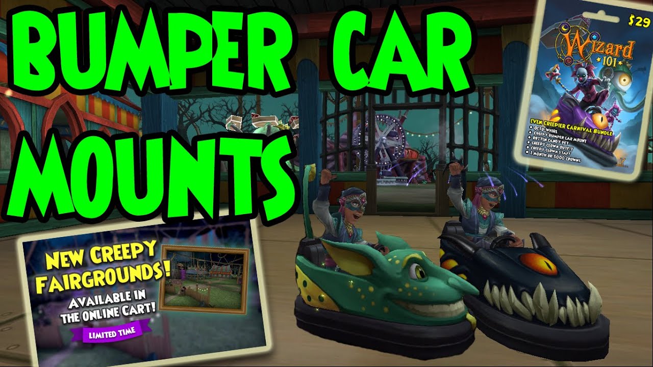 Wizard101 💥BUMPER CAR MOUNTS Review💥 YouTube