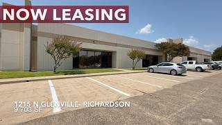 FOR LEASE - 1215 N Glenville Dr Remodeled Flex Space with Semi Dock-High Loading in Richardson TX