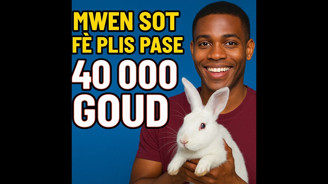 Wow elvè lapen sa a sot fè plis pase 40 000 goud nan lapen
