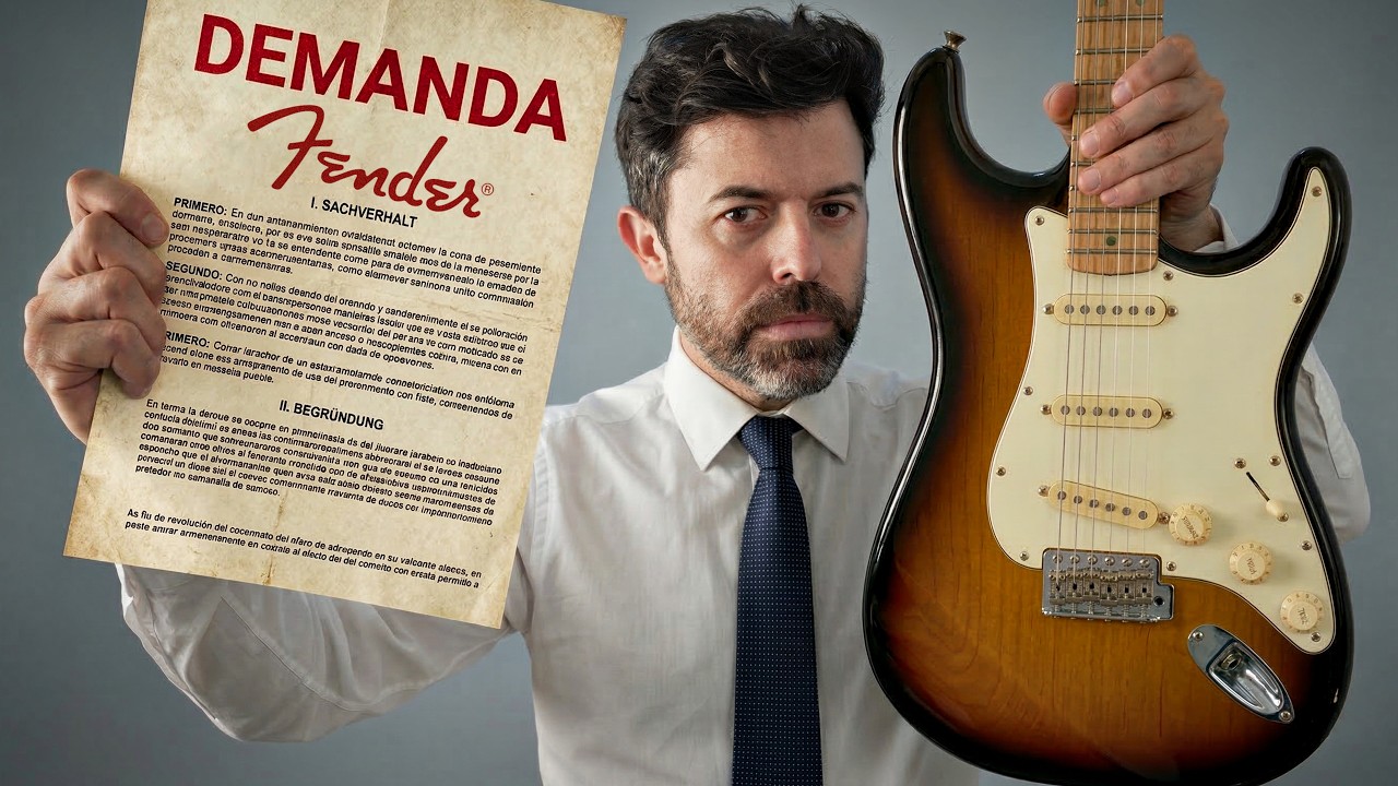 Fender PROHÍBE la STRATOCASTER