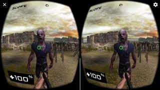 VR Zombie Town 3D | Android 360 cardboart screenshot 2