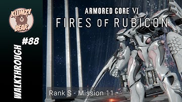 Armored Core 6 (VI) - S Rank - Mission 11: Retrieve Combat Logs - No Commentary