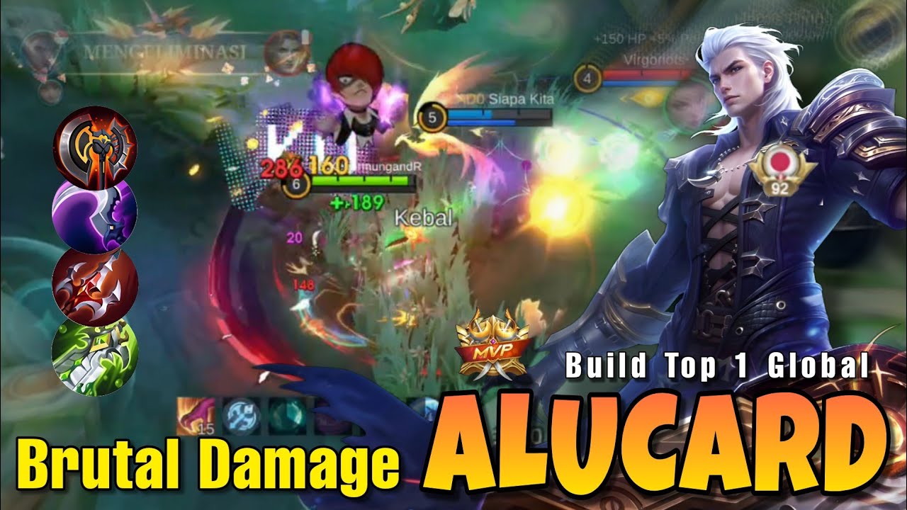 GAMEPLAY ALUCARD JUNGLE PALING EFEKTIF! Road To Top Global Jepang - Mobile Legends