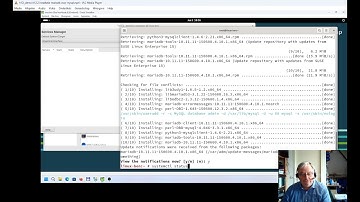 h12i_demo installatie mysql in opensuse: mariadb