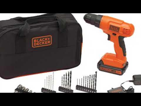 BLACK+DECKER 20V MAX Drill \u0026 Drill Bit 