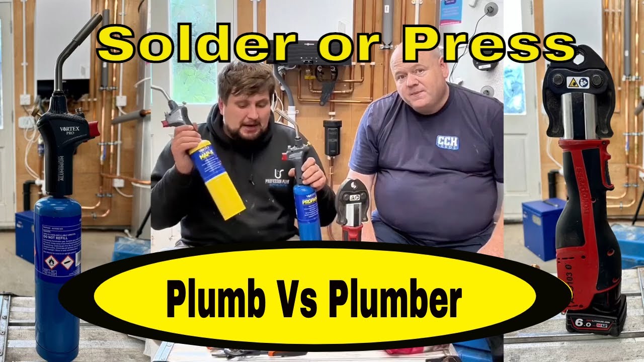 Copper Pipe Joining Pressfit vs. Soldering Techniques Plumb Vs Plumber