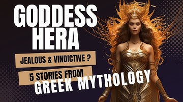 The Greek Goddess Hera, Was she jealous and vindictive? 5 stories from Mythology