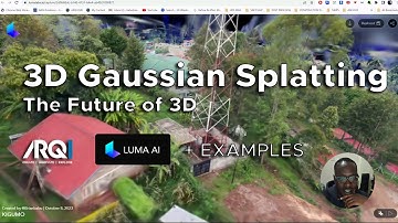 3D Gaussian Splatting + Examples