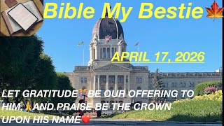 Bible Verse of the Day: APRIL 17, 2026