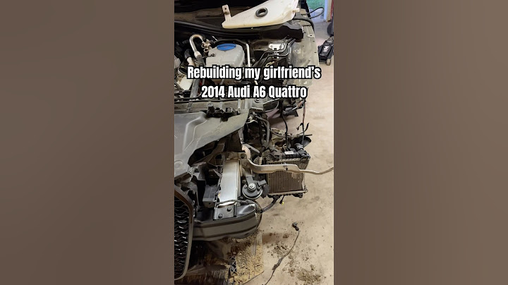 Let’s rebuild my girlfriend’s Audi A6 C7 Quattro #car #audi #audiquattro #cars #rebuild #audiclassic
