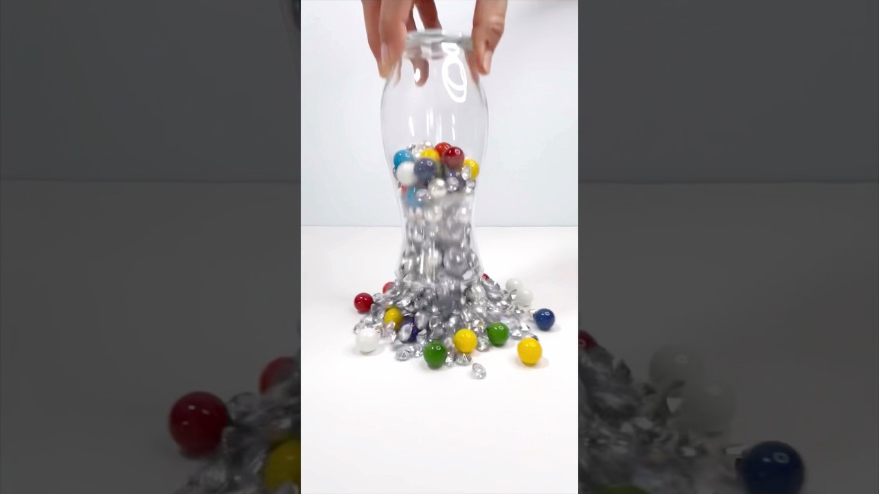 Crystal and Balls Rewind | Oddly Satisfying Video 