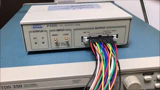 暇なので測定ケーブル作ってみた　Tektronix DG2020A