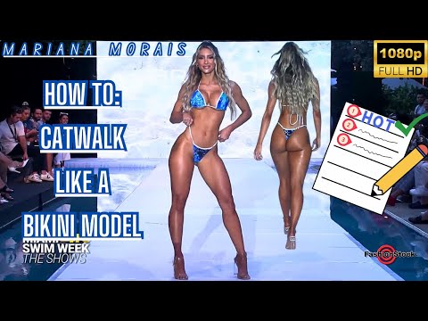 How To BIKINI Catwalk LIKE A PRO 👙❤ Bikini Swimwear Model | Mariana Morais (@maarebeaar)