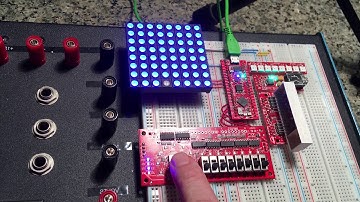 WebFPGA: Joystick + RGB Matrix Demo