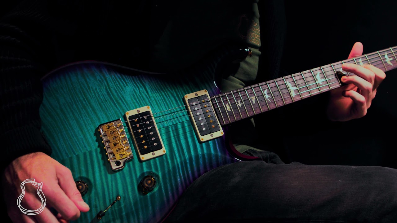 PRS Custom 22 10 Top, Cobalt Blue Wrap Burst | Joel Bauman