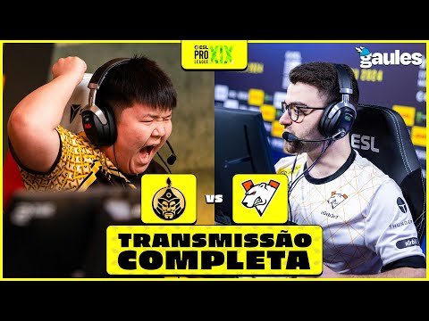 THE MONGOLZ X VIRTUSPRO - ESL Pro League 19 - Transmissão completa!