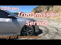 How to service Honda Civic (10th gen)  transmission fluid