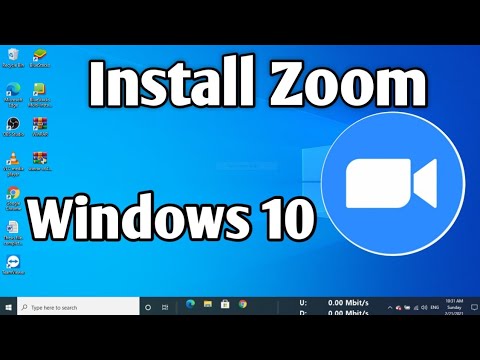 install zoom windows 10