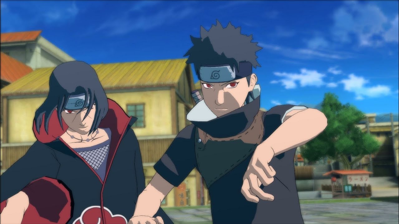 Naruto ultimate ninja storm 4 - Uchiha Shisui and random character (low fps and grafis) gamehub