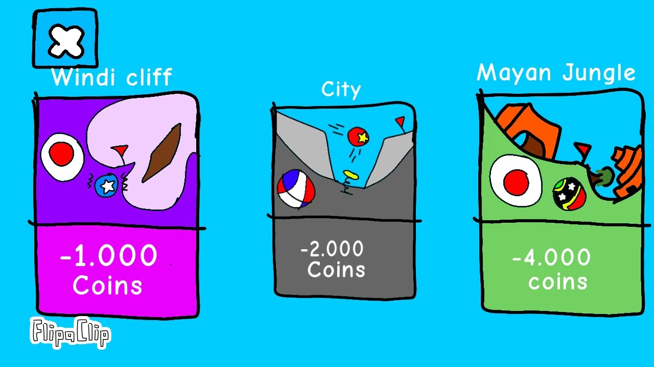 Country balls race 5