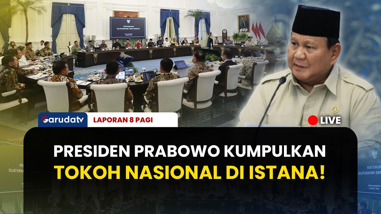 SBY, Jokowi, Hingga Ketum Parpol Kumpul di Istana: Ada Apa dengan Presiden Prabowo? | LAPORAN 8 PAGI
