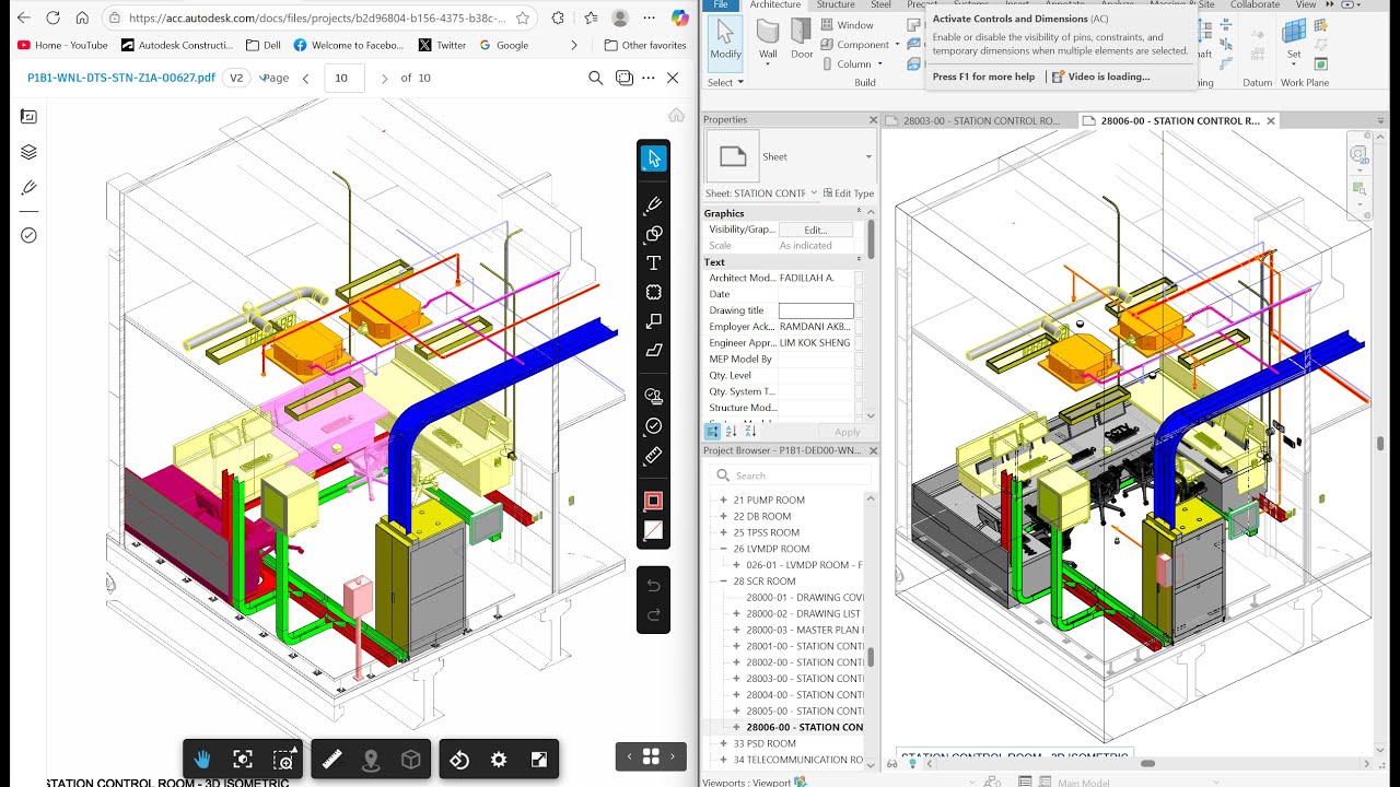Csd Sample Drawing Kerja Membuat CSD (Combine Service Drawing) BIM di Aplikasi Revit - YouTube