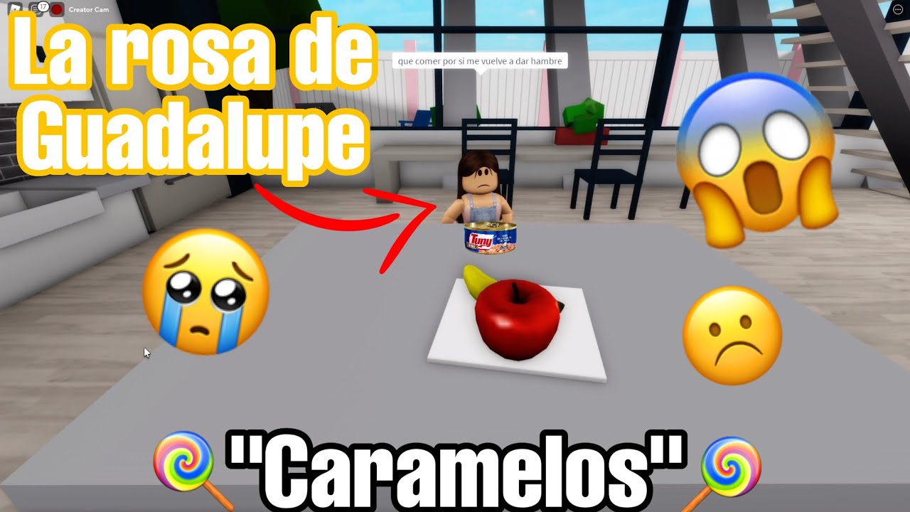✨🤧CARAMELOS🍭|La Rosa de Guadalupe en Roblox🐸✨