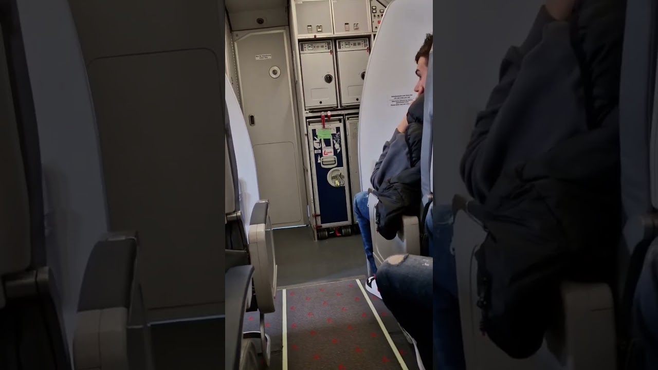 WOMAN SCREAMED INSIDE THE PLANE AFTER LANDING WHAT'S WRONG?