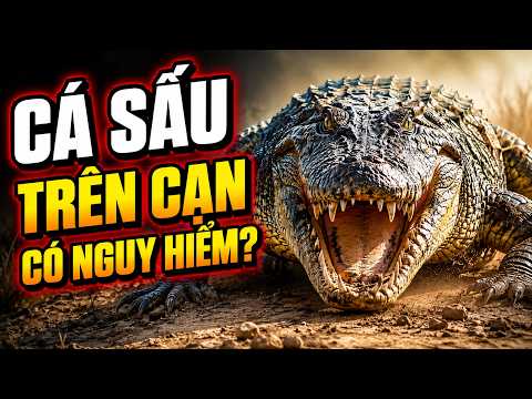 Động Vật Hoang Dã: Cá Sấu Lên Bờ Có Đáng Sợ Không? Sự Thật Khiến Bạn Bất Ngờ