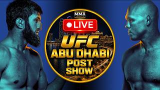 UFC Abu Dhabi RESULTS & LIVE REACTION | Ankalaev Gets Stoppage In Lackluster Headliner