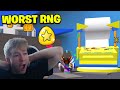 WORST Luck After Rolling A Sticker Printer Using Gifted Gold Egg In Bee Swarm Simulator💀