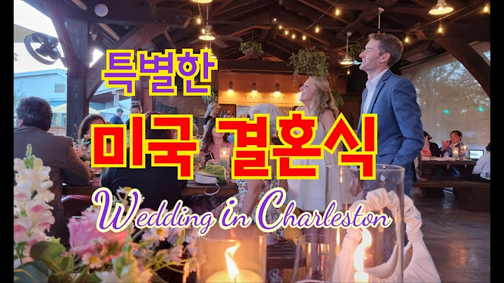 [Sub] These days, American weddings|Wedding in Charleston|American daily vlog|The Battery|