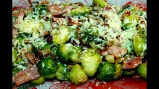 БЫСТРО И ВКУСНО! САЛАТ ИЗ БРЮССЕЛЬСКОЙ КАПУСТЫ \ SALAD FROM BRUSSELSK CABBAGE #брюссельскаякапуста