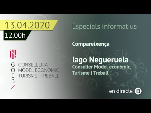 CONSELLERIA MODEL ECONÒMIC, TURISME I TREBALL // Iago Negueruela