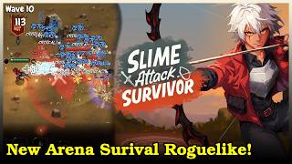 Slime Attack: Survivor - Survive being swarmed by Slimes in this Arena Roguelike
